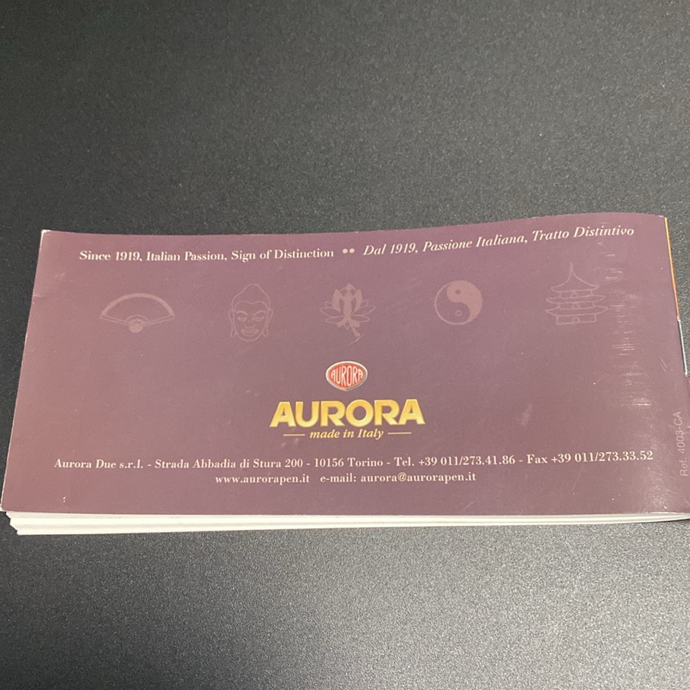Aurora Asia Rollerball Pen - Picture 7 of 11
